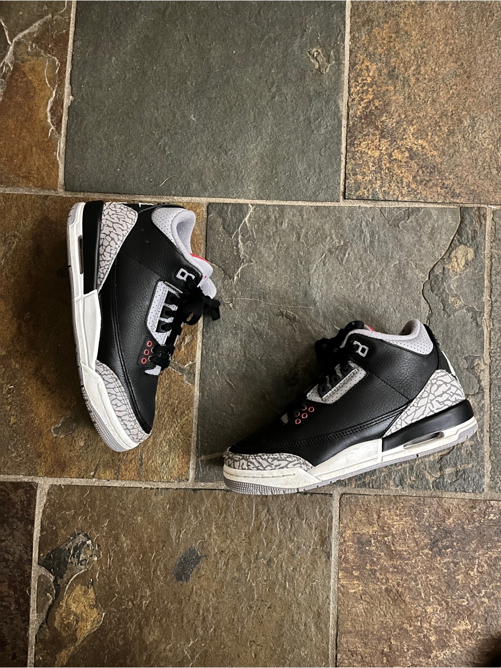 Air Jordan 3 Black Cement Size 4Y
